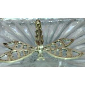 Vintage Sterling Silver Dragonfly Brooch – 925 Filigree Openwork Pin (1980s)